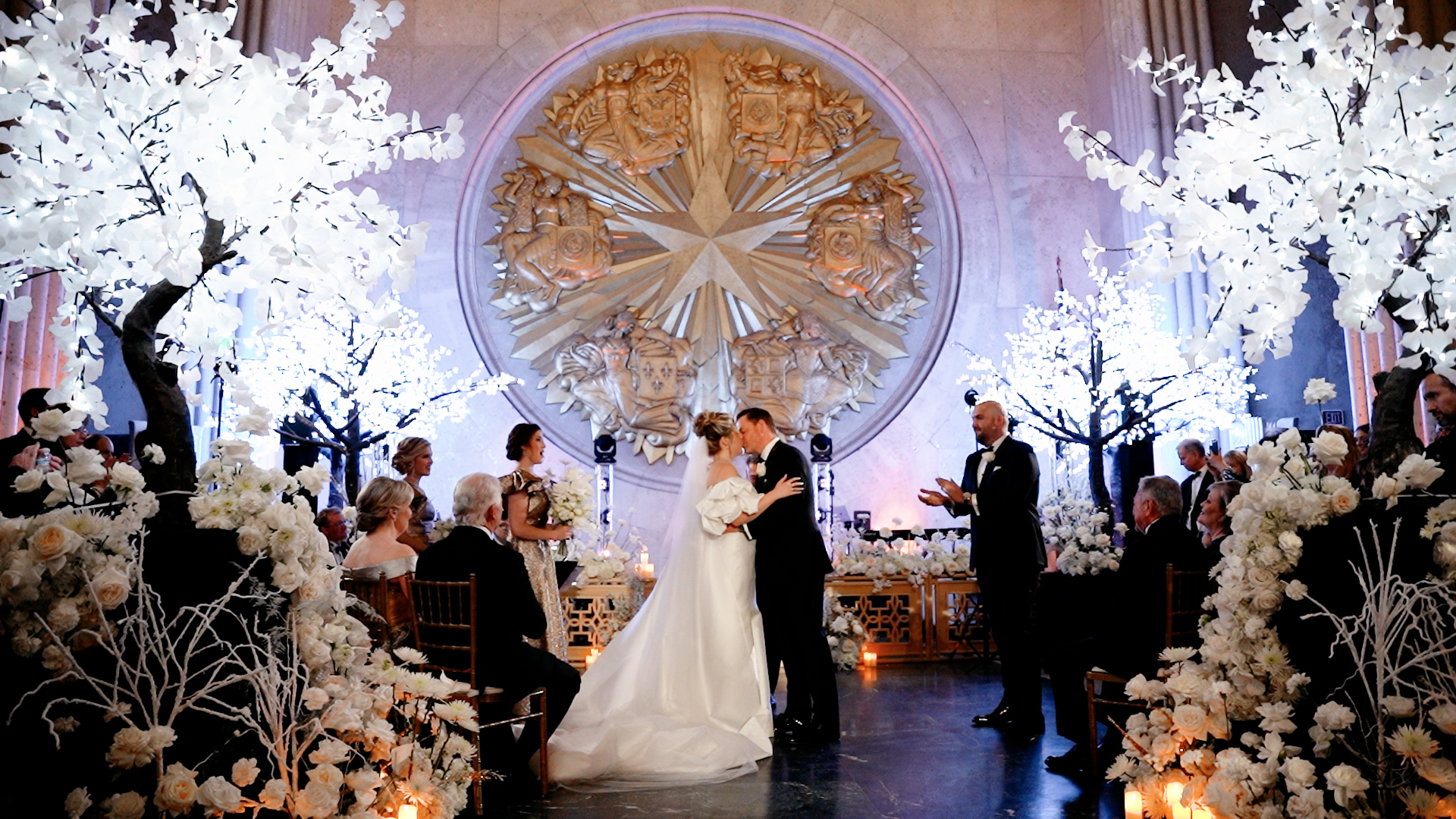 Hall of State Wedding in Fair park Dallas